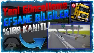 YENİ GÜNCELLEME BİLGİLERİ EFSANE %100 KANITLI // CARGO SİMULATOR 2019 TÜRKİYE