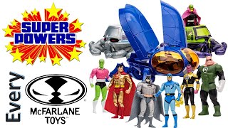 ***see newer video*** Every McFarlane Toys DC Super Powers Comparison List Superpowers