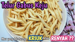 TELUR GABUS KEJU | MAU YANG KRIUK ATAU YANG RENYAH? | Ikuti Tips Mencampur Adonannya