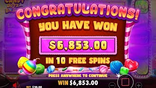 Huge win on Pragmatic Play game – Candy Blitz Bombs