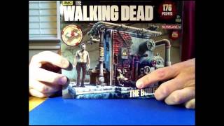 Build and Review of McFarlane's The Walking Dead Build Set The Boiler Room!