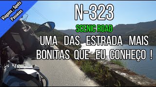 de MOTO na N-323 - A ESTRADA MAIS LINDA DE PORTUGAL