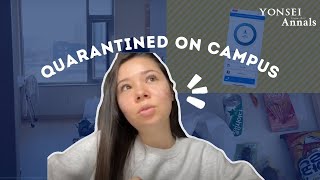 Quarantined on Campus: International Student edition | Yonsei University, Songdo campus