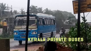 Kerala Private Bus |Kerala Private Bus Livery | Morning Services | Kasaragod