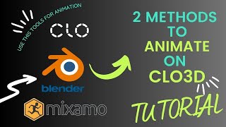 Clo3d Animation tutorial: Clo3d x Blender x Mixamo (Full Explanation)