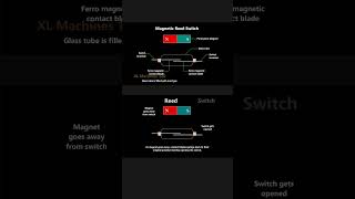 Magnetic Reed Switch #shorts