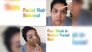 Remove Facial Hair Without Pain👌 | Kuppaimeni Face Mask to Reduce Facial Hair Growth | #facialhair