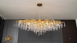 Raindrop Crystal Chandelier