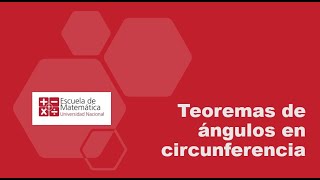 Teoremas de ángulos en circunferencia