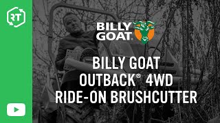 Billy Goat Outback® 4WD Ride-on Brushcutter