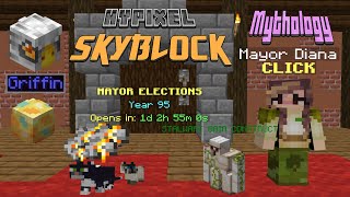 Mythology Event and Rare Griffin (Hypixel Skyblock)