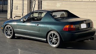 For Sale: 1995 Honda Civic Del Sol VTEC 68,000 original miles, and a JDM B18C