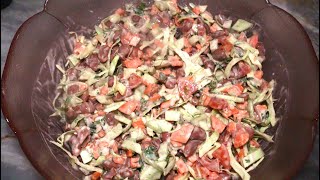 Healthy Protein Salad |Your Favorite Protein Salad Recipe |HEALTHY RED BEANS SALAD