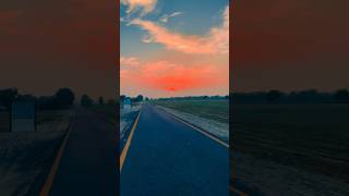 Satisfying Desert Sunset #satisfyingvideo #sunset #talhamaikenvlogs #beautifulevening #viralshorts