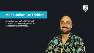 Listen to Julian’s journey of becoming a Clinical Hypnotherapist and set up his own clinic