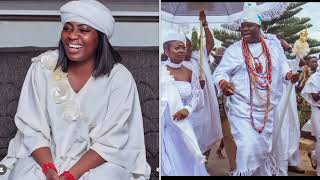 Ooni of ife wife olori Ashely don scatter everywhere with her words