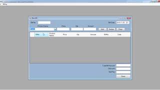 C# Simple Billing Software Part - 4 (Creating New Bill)