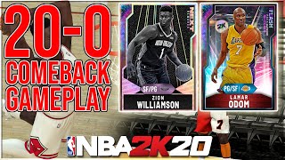 NBA2K20 MYTEAM THE BEST DEFENSIVE AND OFFENSIVE TEAM!! GOD SQUAD 20-0 DEFICIENT CHALLENGE