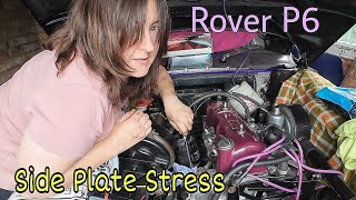 Rover P6 - Engine side plate "water jacket" - The struggle is real ( 4cyl )