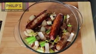 Sausage and Mash One Pot Meal