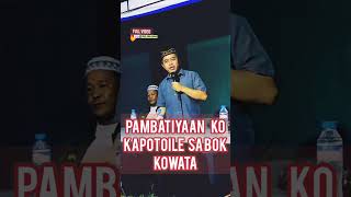 Beautiful video WASIYAT SHIEK ALEEM SAAD MACADATO GURO SA MARANTAO TAIMING