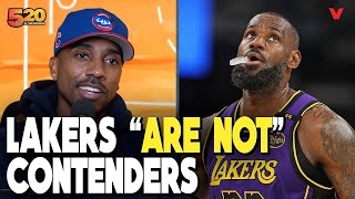 Why Jeff Teague says LeBron & Lakers are NOT CONTENDERS for NBA Finals | 520 in the Morning