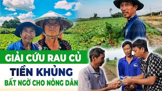 Giải cứu thành công rau củ bất ngờ trao tiền khủng nhà nông mừng rơi nước mắt | Bùi Hồ TV