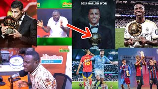 AYALA & FIIFI MANFRED ON WHY VINICIUS JR DIDN’T WIN BALLON D’OR, RODRI WINS, JUDE BELLINGHAM MADRID