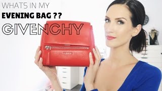 | GIVENCHY PANDORA | WHATS IN MY EVENING/GOING OUT BAG