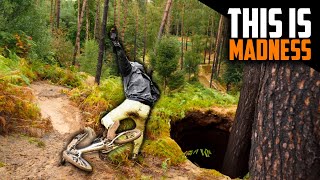 MINI BIKE DOWNHILL ENDS BADLY!!