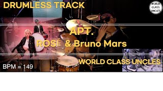 [DRUMLESS TRACK] APT. - ROSÉ & Bruno Mars [ drum cover, score, drum sheet ]