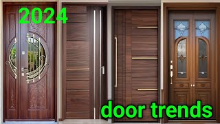 "Elegant and Stylish Wood Door Ideas for Every Home" ||  2024 door trends