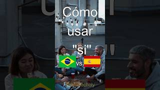 TE EXPLICO CÓMO usar🤔 "SI" CONDICIONAL en Portugués y Español😯🇧🇷 NÃO diga "si bailar..." mejor di..😉