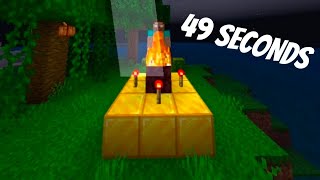 (WR) Herobrine% in 49 seconds with @OphieSR