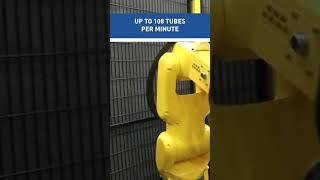 Achieve efficiency with high-speed blister seal tube system #shorts #robotics #automation #fanuc