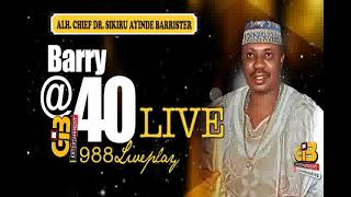 BARRY @40 LIVE PLAY WITH ITAN AGILINTI IN ACAPELLA TO BAAD BY SIKIRU AYINDE BARRISTER FULL AUDIO1988