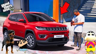 FRANKLIN SEARCHING STRONGEST CAR WITH SHINCHAN AND PINCHAN IN GTA 5