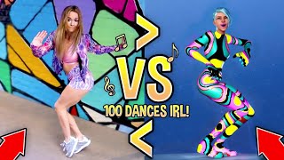 POPULAR FORTNITE DANCES IN REAL LIFE THAT ARE 100% IN SYNC..!