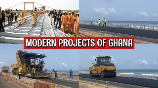 THESE PROJECTS ARE GREAT START FOR GHANA 🇬🇭 AFRICA || TEMA MPAKADAN RAILWAY & BEACH ROAD PROJECTS