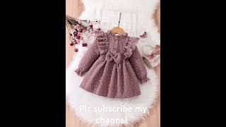 plz subscribe my channel 🙏#subscribe #fashion #designerbabydress #dress #like