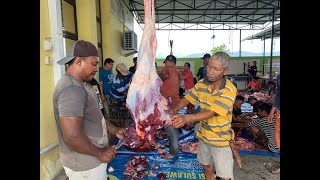 Momen Iduladha 1445H, Dinkes Provinsi Gorontalo Sembelih 6 Ekor Hewan Kurban