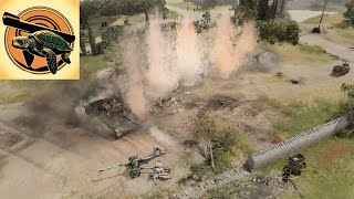 CREEPING BARRAGE SEALS THE DEAL Company of Heroes 3 UKF 2v2 Gameplay