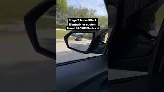 Tuned 420HP Elantra N vs Stage 2 Tuned Elantra N