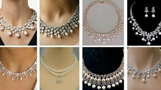 pearl necklace designs || latest necklace designs || new necklace designs #necklace