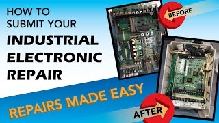 How To Submit Your Industrial Electronic Repair