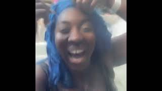 Spice Wig Wash Off At Dunns River Falls 😆