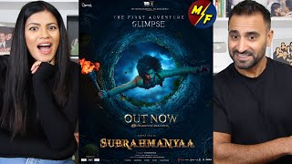 Subrahmanyaa Glimpse REACTION!| The First Adventure | Advay | Ravishankar | Ravi Basur | SG Movies