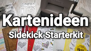 Kartenideen mit dem Sizzix Sidekick Starterkit I Basteln für Anfänger I Unboxing