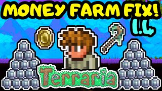 TERRARIA 1.4 MONEY FARM FIX! New Money Farm Design Guide that works in Terraria 1.4 Journey's End!