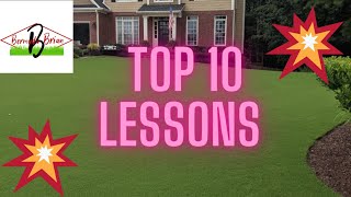 What are Top 10 Bermuda Grass Lessons